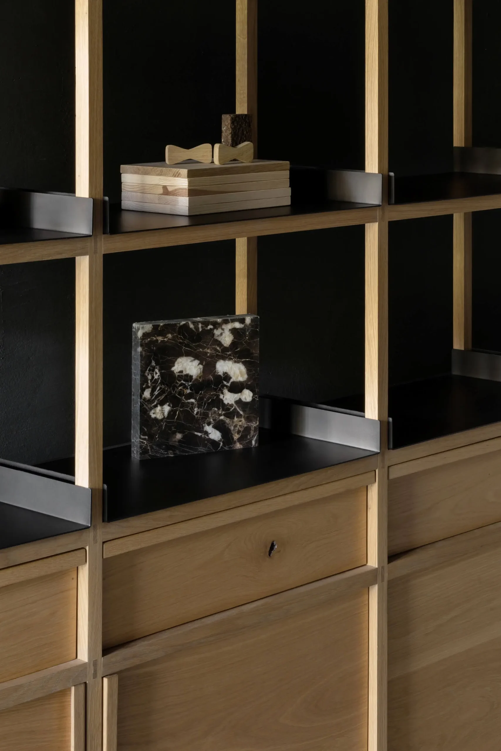 shelving system in 25x25 design 22 custom made 25x25 shelf office space scaled