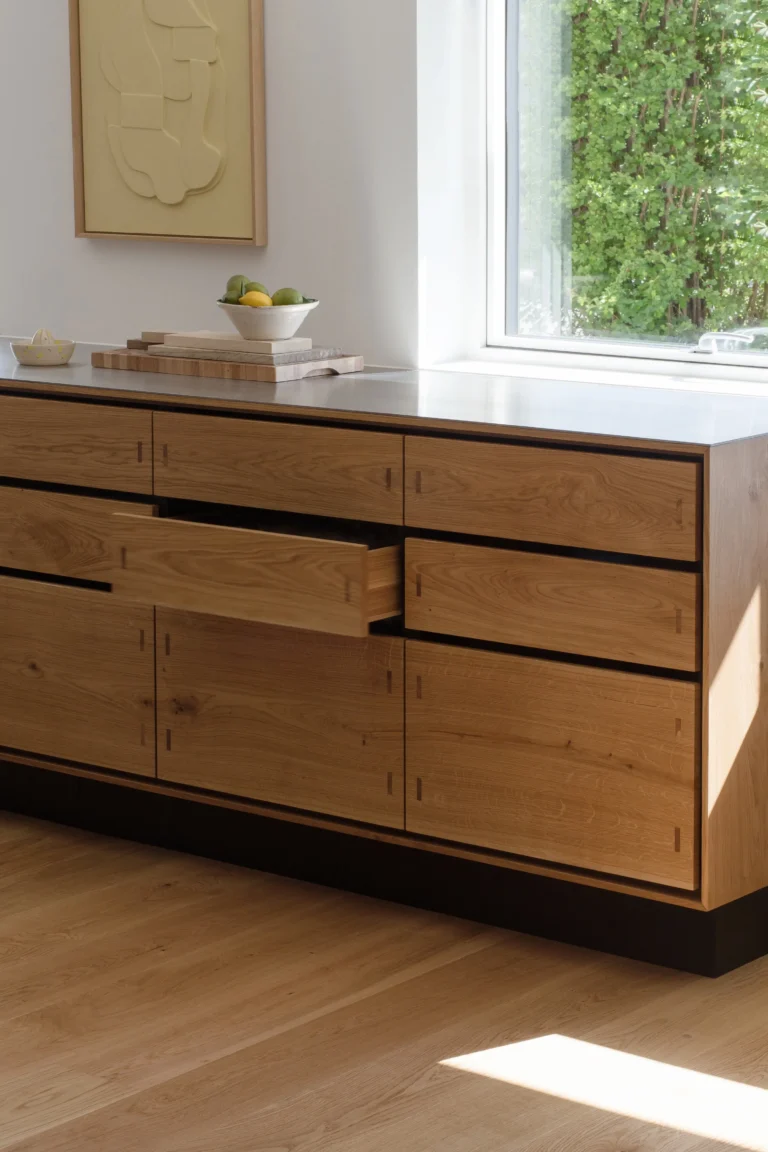 Wooden kitchen cabinets in tenon design by kongacph