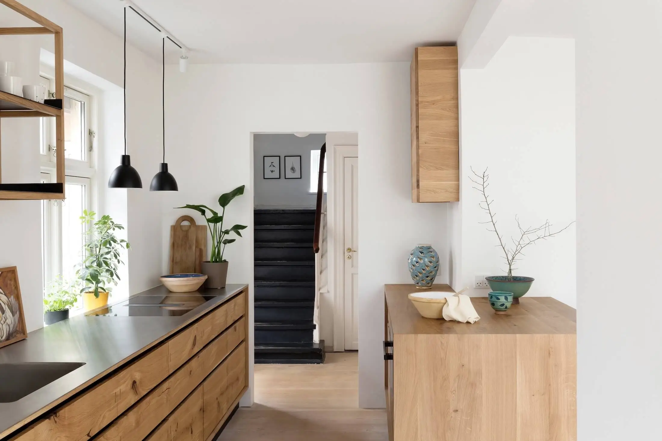 Oak Kitchen in Natural Tones 18 modern scandinavian kitchen interior tenon wood