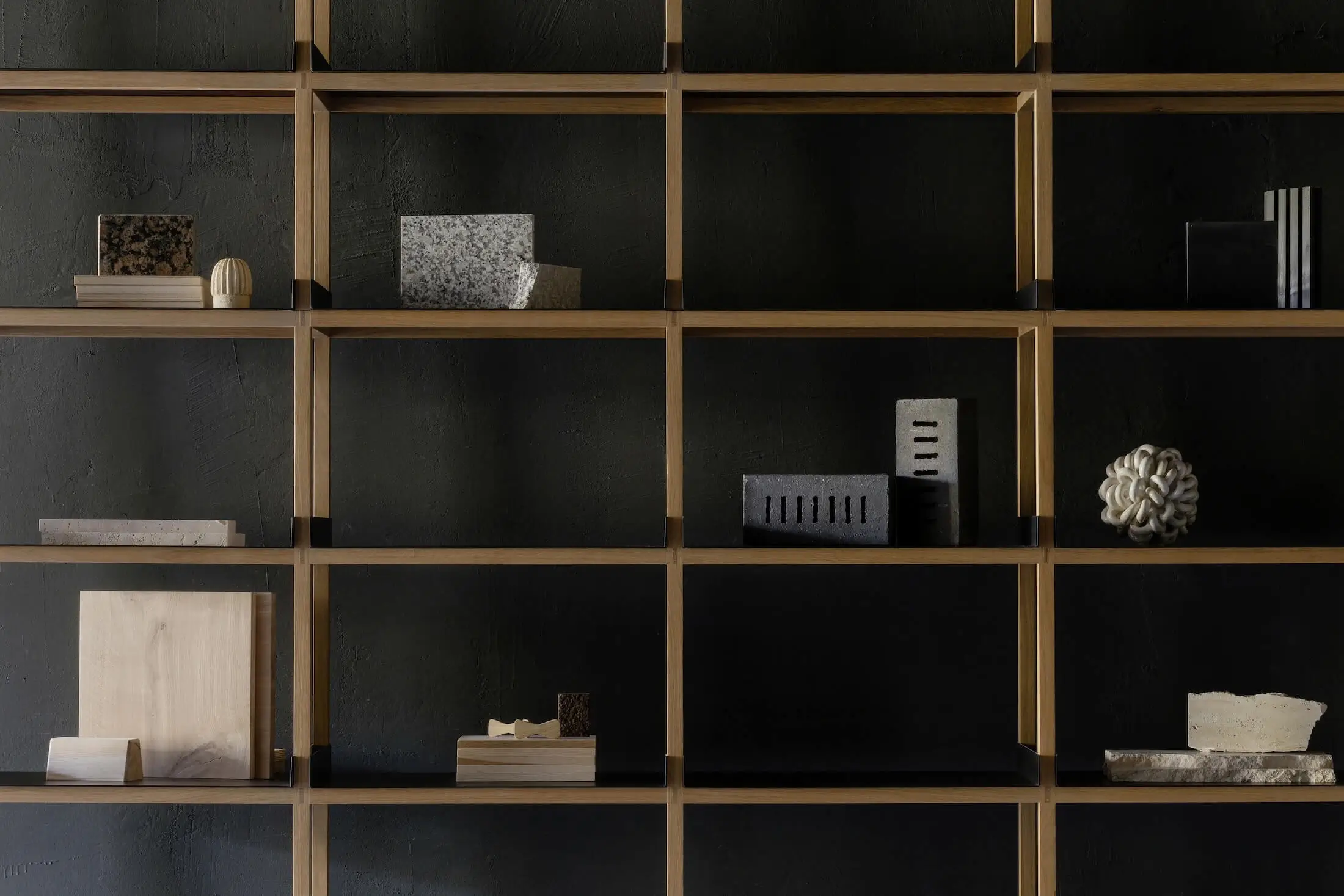 shelving system in 25x25 design 24 Shelving system in open 25x25 design modular design by kongacph