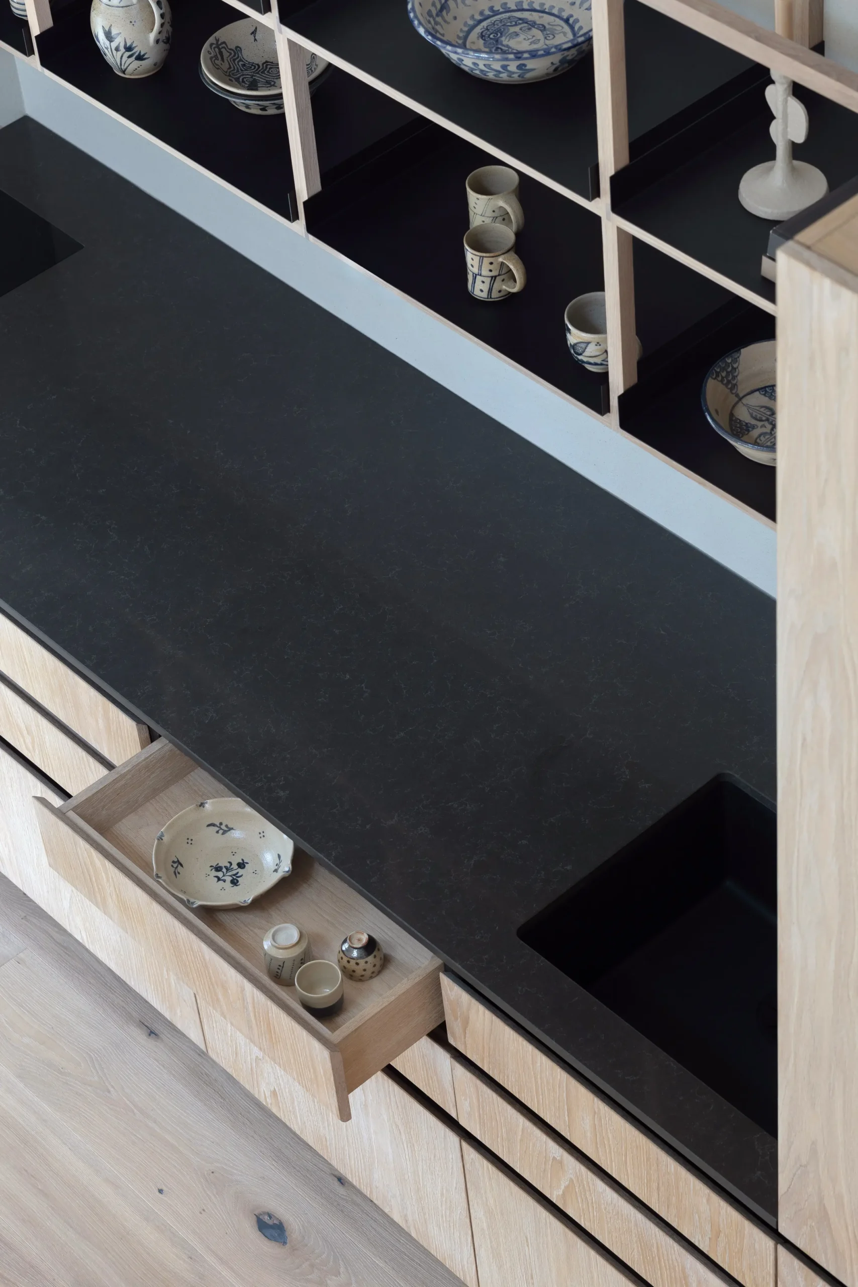 Modern Classic Kitchen in Light Oak Wood 29 wooden roots kitchen light oak kongacph scaled