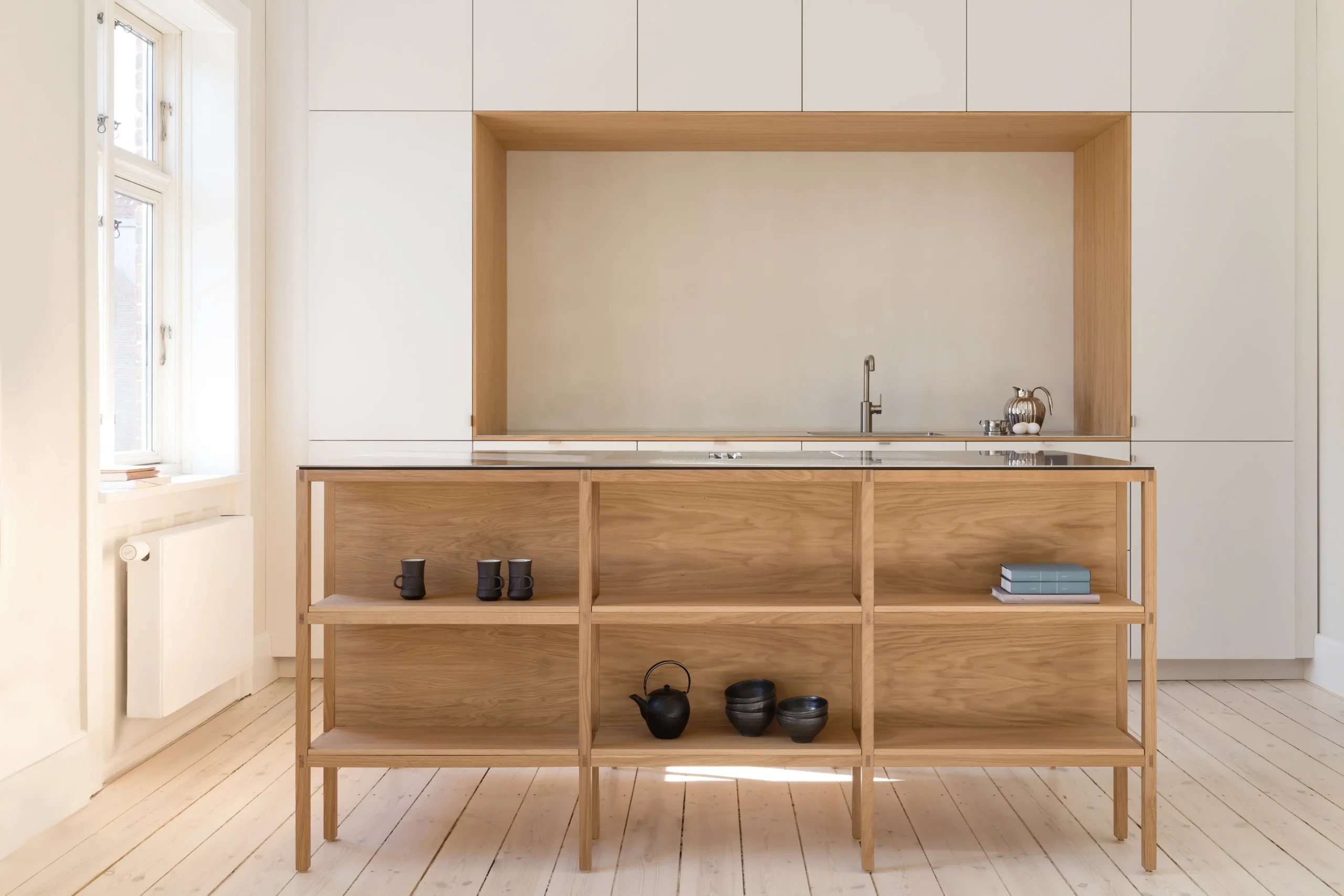 handcrafted oak wood kitchens