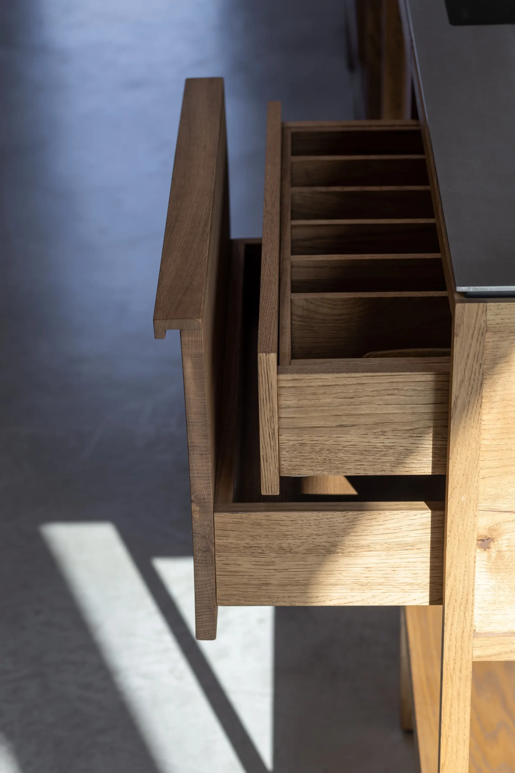 Sustainable Living: From Open Kitchen to Everyday Rituals 19 solid oak wood drawer kongacph scaled