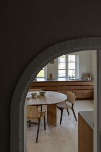 Dark Wood Kitchen in Vedbæk