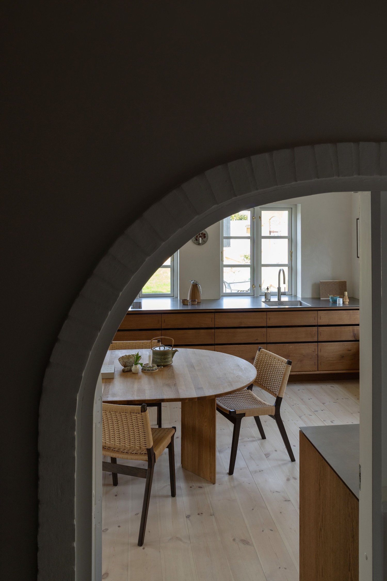 Dark Wood Kitchen in Vedbæk 9 Dark Wood Kitchen in Vedbæk