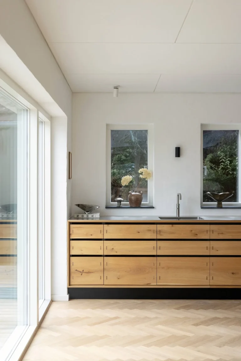 timeless low kitchen cabinets
