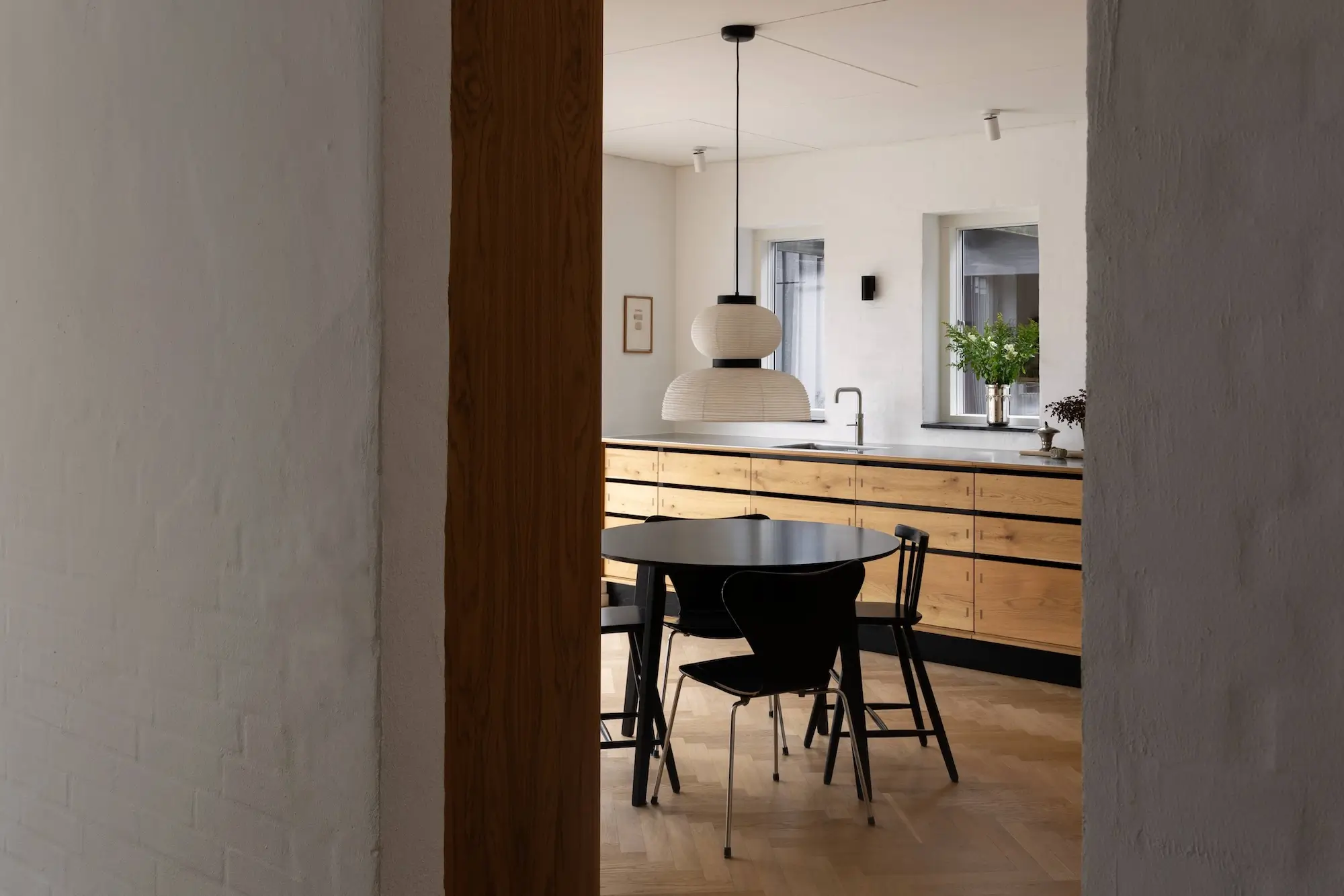 Timeless Wooden Kitchen in Copenhagen 20 timeless wood kitchen