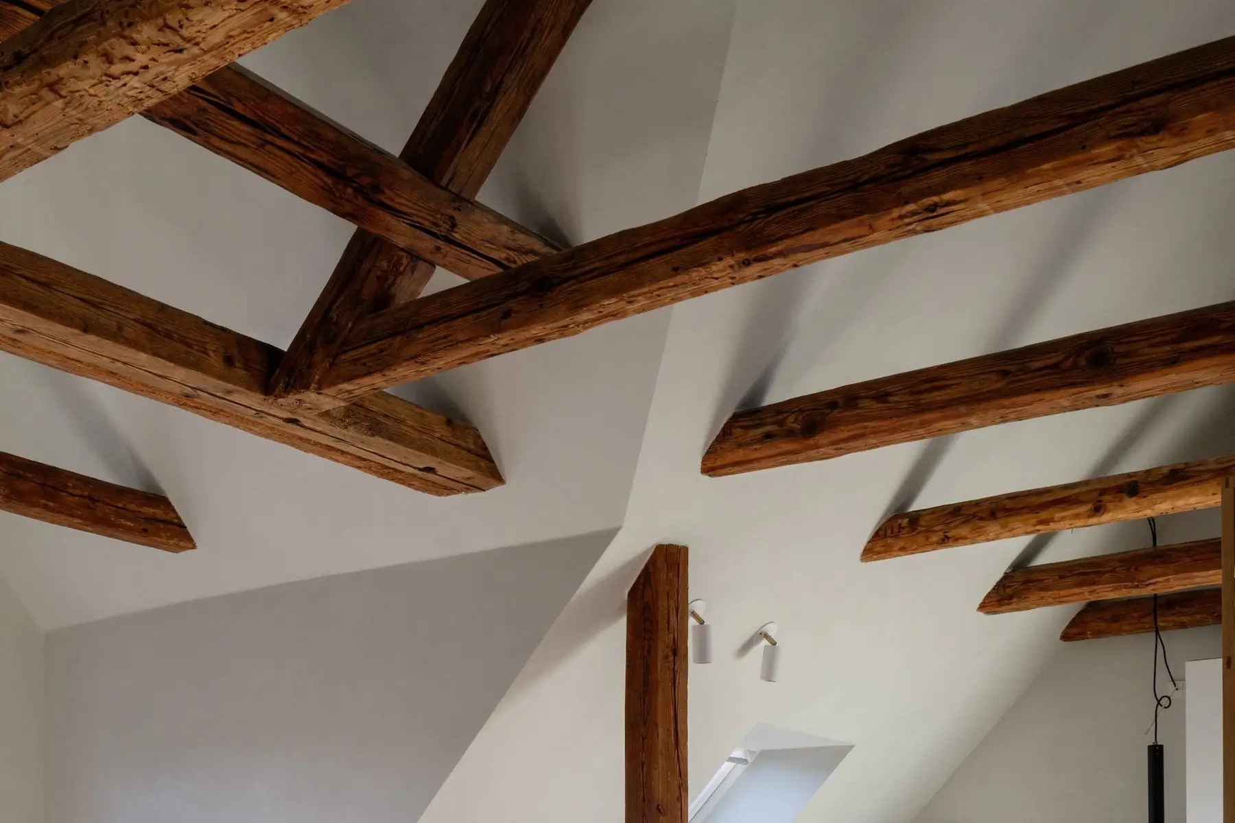A Kongacph Kitchen Where Two Architects Live 18 wooden beams
